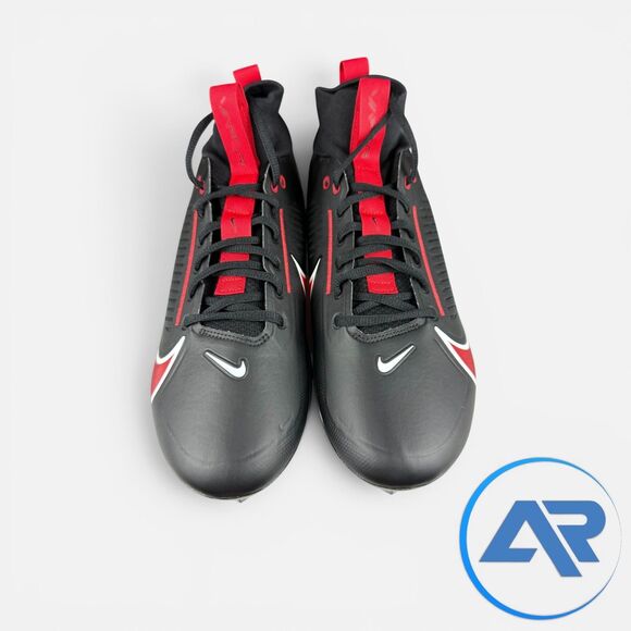 Nike Vapor Edge Pro 360 2 Black Red Football Cleats Men\'s Size 11  FN7759-006